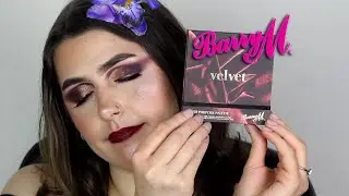 Тестирование многофункциональной палетки теней Barry M's Velvet