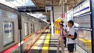 東武10000系11003F 急行川越市行川越市駅到着