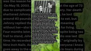 Johnny Cash Recorded This Song After His Wife Died&hellip; Then He Followed Her 💔