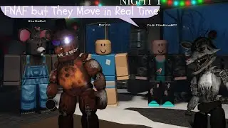 FNAF But They Move in Real Time! FNAF Eternal Nights (New Reaction Images)