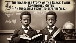 The Incredible Story of the Black Twins Considered Gifted &mdash; An Impossible Secret (1862)!