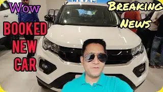 Booking New Car #booked car #car #dream #automotive #tata #nexon #