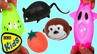 These Squishy Smash Water Stress Balls DON'T POP?! Funny Animal Eyeballs Egg Poop & Shapes! | CCB