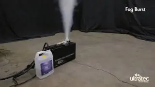 Ultrstec Fog Burst with PF9D Fog Machine