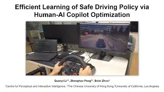 Efficient Learning of Safe Driving Policy via Human-AI Copilot Optimization