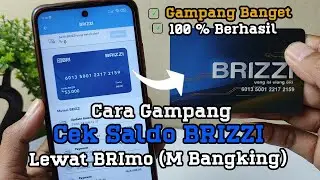 Gampang ! Cara Cek Saldo Brizzi Lewat BRImo
