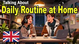 How to Talk About Your Daily Routine at Home | Easy English Conversation Practice