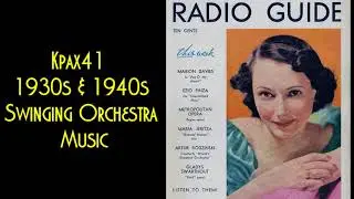 1930s American Music - Big Band Swing Orchestra Of Mal Hallett @KPAX41