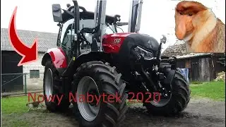 Nowy nabytek Case Maxxum 125 tuż przed żniwami 2020