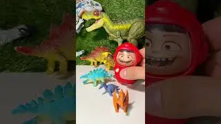 Dinosaur Jurassic World Unboxing with Nezha ASMR #dinosaur #unboxing #asmr #satisfying