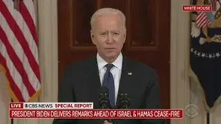 SPECIAL REPORT: President Biden Delivers Remarks Ahead Of Israel & Hamas Ceasefire