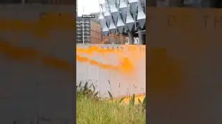 US Embassy vandalised over Trump win