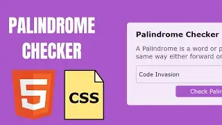 Explained: How to Create a Simple Palindrome Checker Part 1