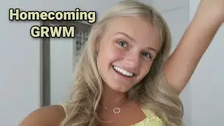 Homecoming GRWM - HOCO get ready with me 2021
