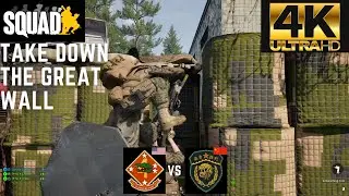 Squad - Take Down the Great Wall - Black Coast - (4K)
