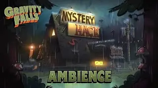 Gravity Falls Ambience – Mystery Shack | Cozy Rain & Background Music
