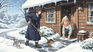 “A Peaceful Winter Day in a Snowy Cabin — Cozy Aesthetic Story”