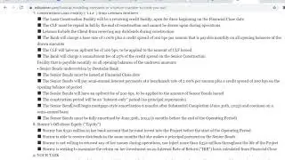 Difficult Modelling Test for Project Finance with Bond Interview Part 1
