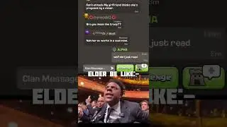 Weird chat in clash of clans 😳 || coc