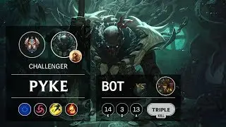 Pyke Bot vs Cassiopeia - EUW Challenger Patch 9.12