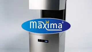 Maxima Pass Through Dishwasher - 50 x 50cm - With Rinse Aid and Soap Pumps - Digital Display - 400V