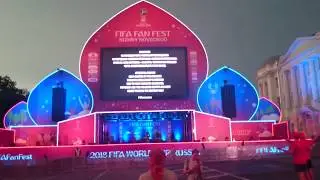 Эвакуация болельщиков с FIFA Fan Fest в Нижнем Новгороде (часть 1)