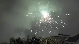 Felles fyrverkeri fra Ørsta godt nyttår 2026 raw video no edits 4 min