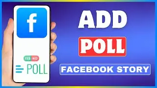 How To Add Poll On Facebook Story | Create Poll In Facebook Story