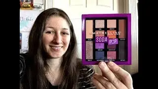 Maybelline New York Soda Pop Eyeshadow Palette -- SWATCHES