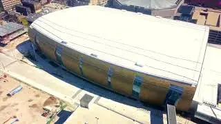 Wisconsin Entertainment and Sports Center July Aerial Drone Overview