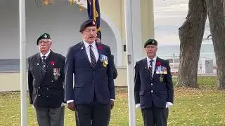 Royal Marines Association Remembrance Service Cobourg November 10, 2024