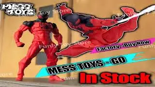 #In Stock Mess Toys Spider Man Black Suit Symbiote Scarlet Spider Kaine Parker Messtoys Spiderman A