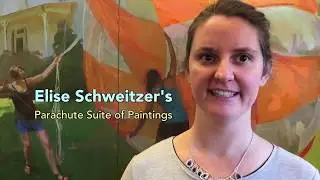 Elise Schweitzer's Parachute Series of Paintings