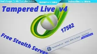 Tampered Live v4 Free Stealth Server - Dash: 17502 - Crazy KV Life(RGH/J-Tag)