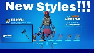 Gear Specialist Maya Back Bling and Pickaxe New Styles | Arroyo pack and Specialist Pickaxe | CHIDO