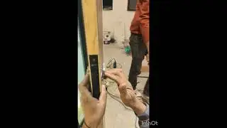 Wooden door hendal lock kese laga @MrAmazingWorks @amazingworkza7836 @dehradunvloggerrashmisharm2767