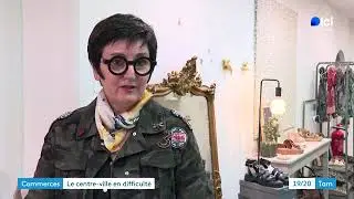 Des rideaux fermés, un moral en berne, les commerçants de cette ville tentent de garder espoir
