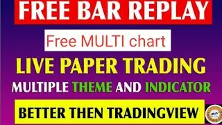Free multiwindow & free chart replay|| Free Tradingview pro & premium|| Tradingview Alternative Free