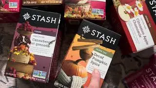 Честный обзор: осенний чайный набор Stash | Fall Cozy