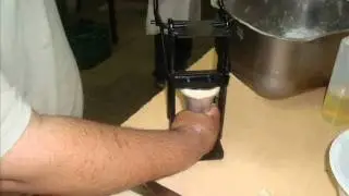 Pizza en conos - Prensa modeladora