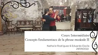 Cours de tango argentin - La phrase musicale II