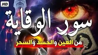 رقية للبيت سورة البقرة، الرحمن ، يس، الملك، الواقعة، الكهف - شفاء وبركة وحفظ من الشيطان - Ruqyah