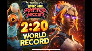 Fortnite Havoc Hotel Raptor Heist WORLD RECORD 2:20 (V5)