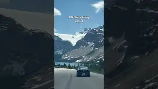 One of the most scenic drives 🚘 #travel #explore #banff #canada #jasper