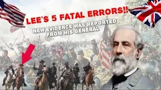 How the South Loss Gettysburg: 5 Confederate  Fails That Cost Them the War!