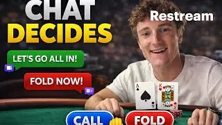PLAYING TEXAS HOLD EM WITH CHAT
