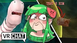 this worm was being a meanie, so i yeeted him into outer space. | VRChat