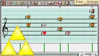 The Legend of Zelda Title Theme - Mario Paint