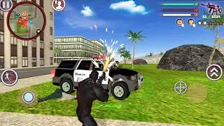 Wakanda Rope Hero: Vice Town Crime Simulator #6 - Android Gameplay