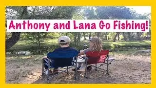 Anthony and Lana Go Fishing At Apollo Park!
